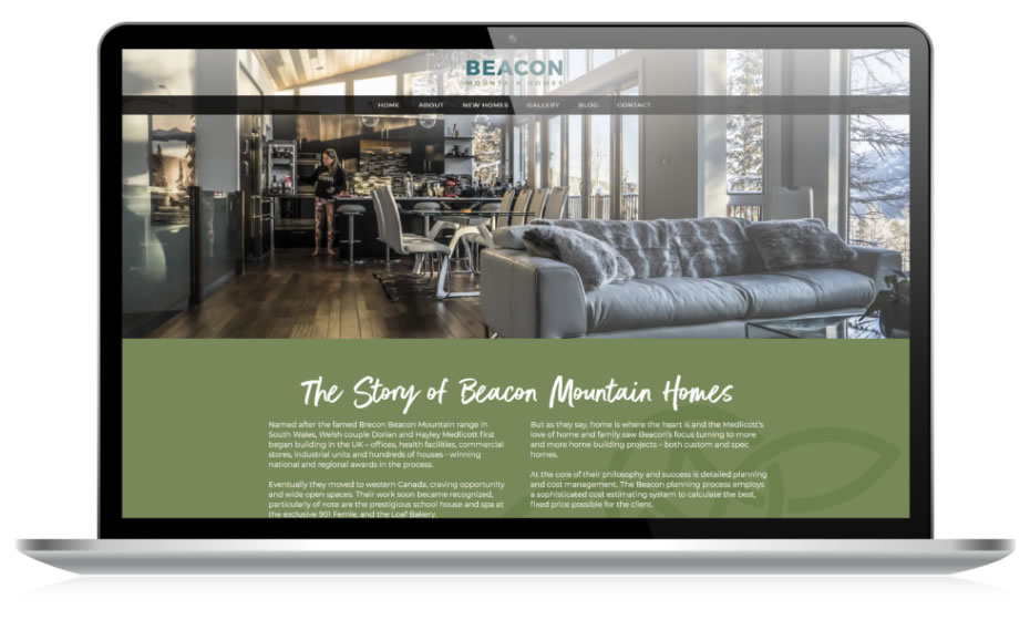 Bringing the mountain living dream to life beacon laptop