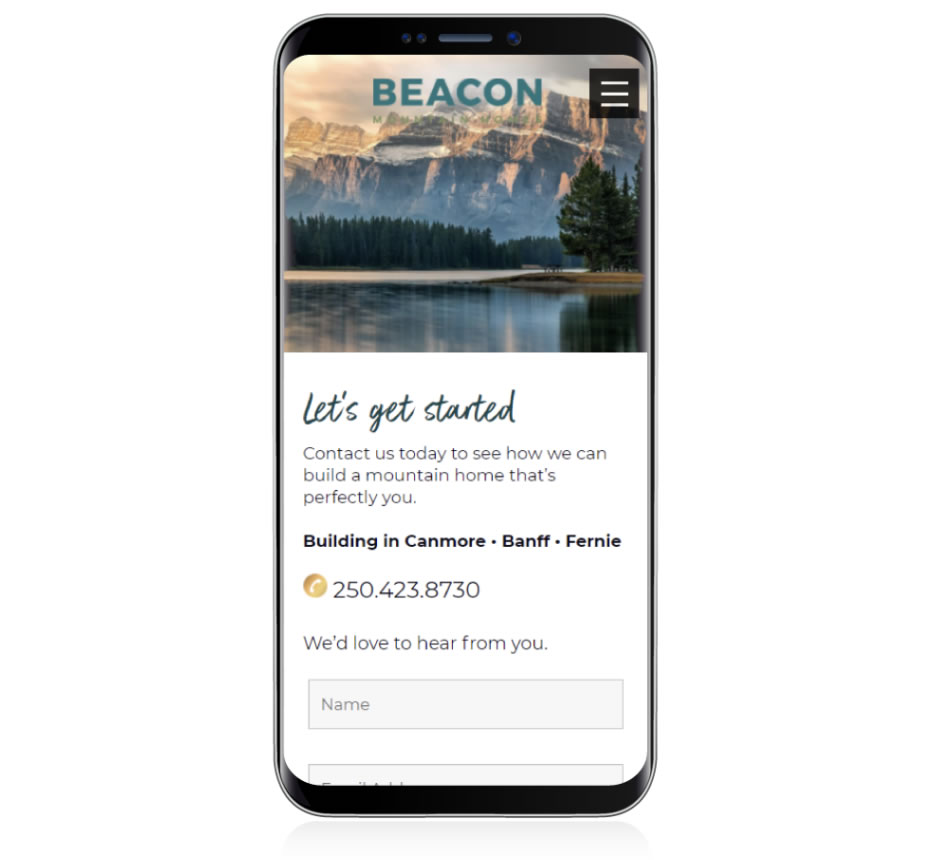 Bringing the mountain living dream to life beacon mobile