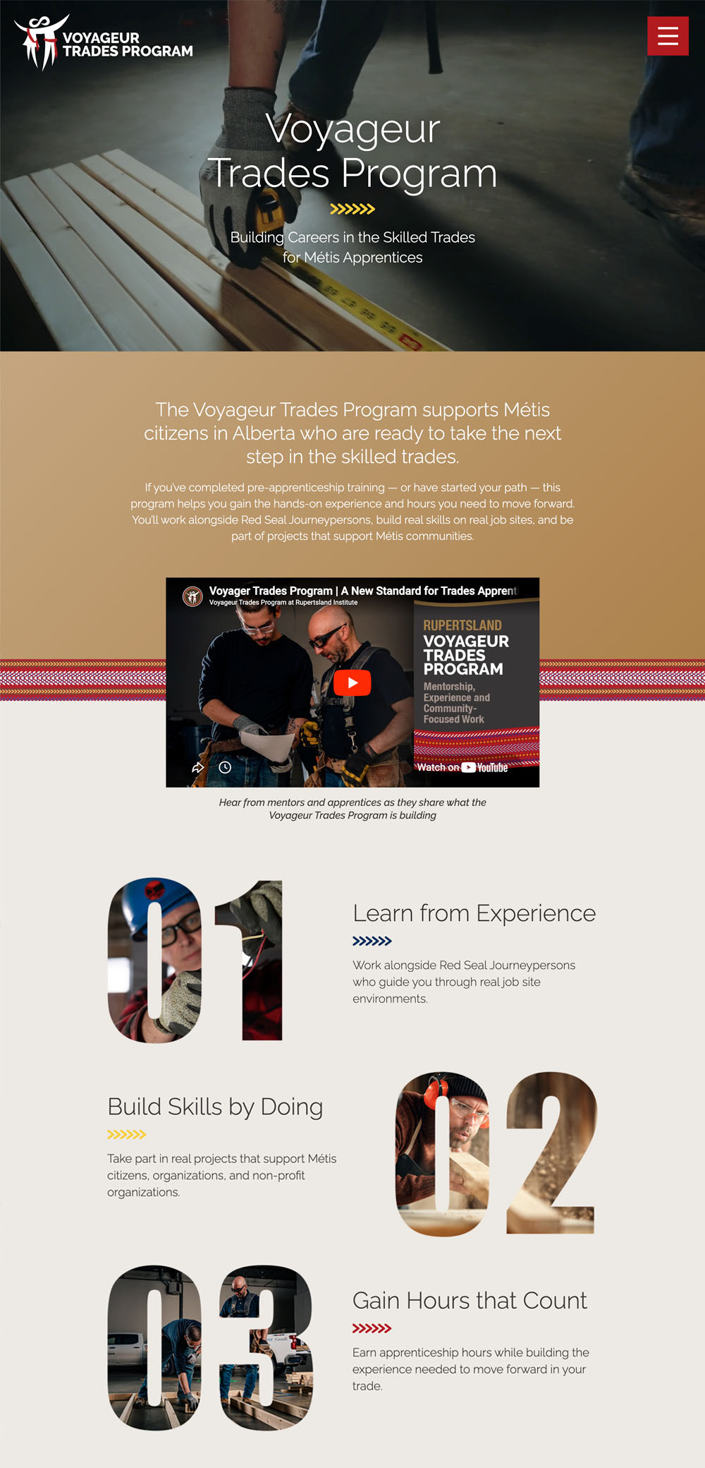 Voyageur Trades Program